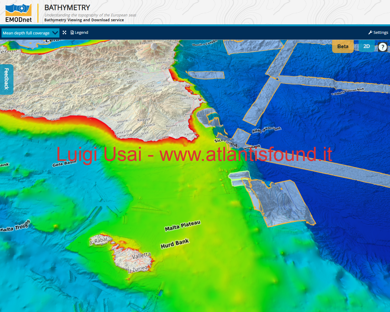 Sicily Malta Plateau Platform and Sicily Malta Escarpment